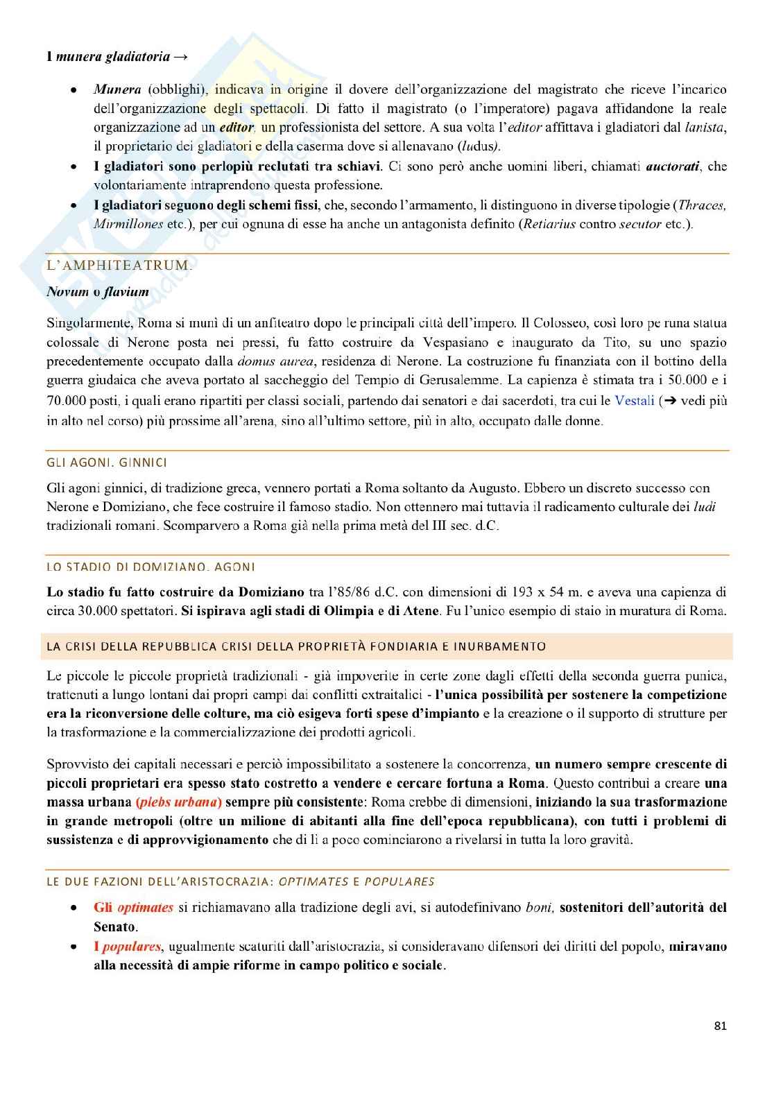 Fondamenti di storia antica (B024380) - Kit completo, appunti, schemi e quiz con Soluzioni | SFP Notes Vol. 09 Pag. 56
