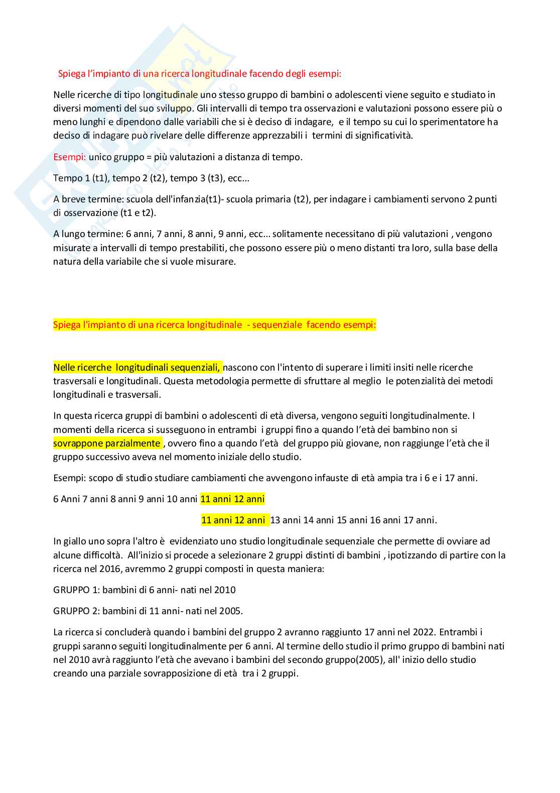 Paniere Psicologia dello sviluppo e psicologia dell'educazione - Risposte aperte (2026) Pag. 11