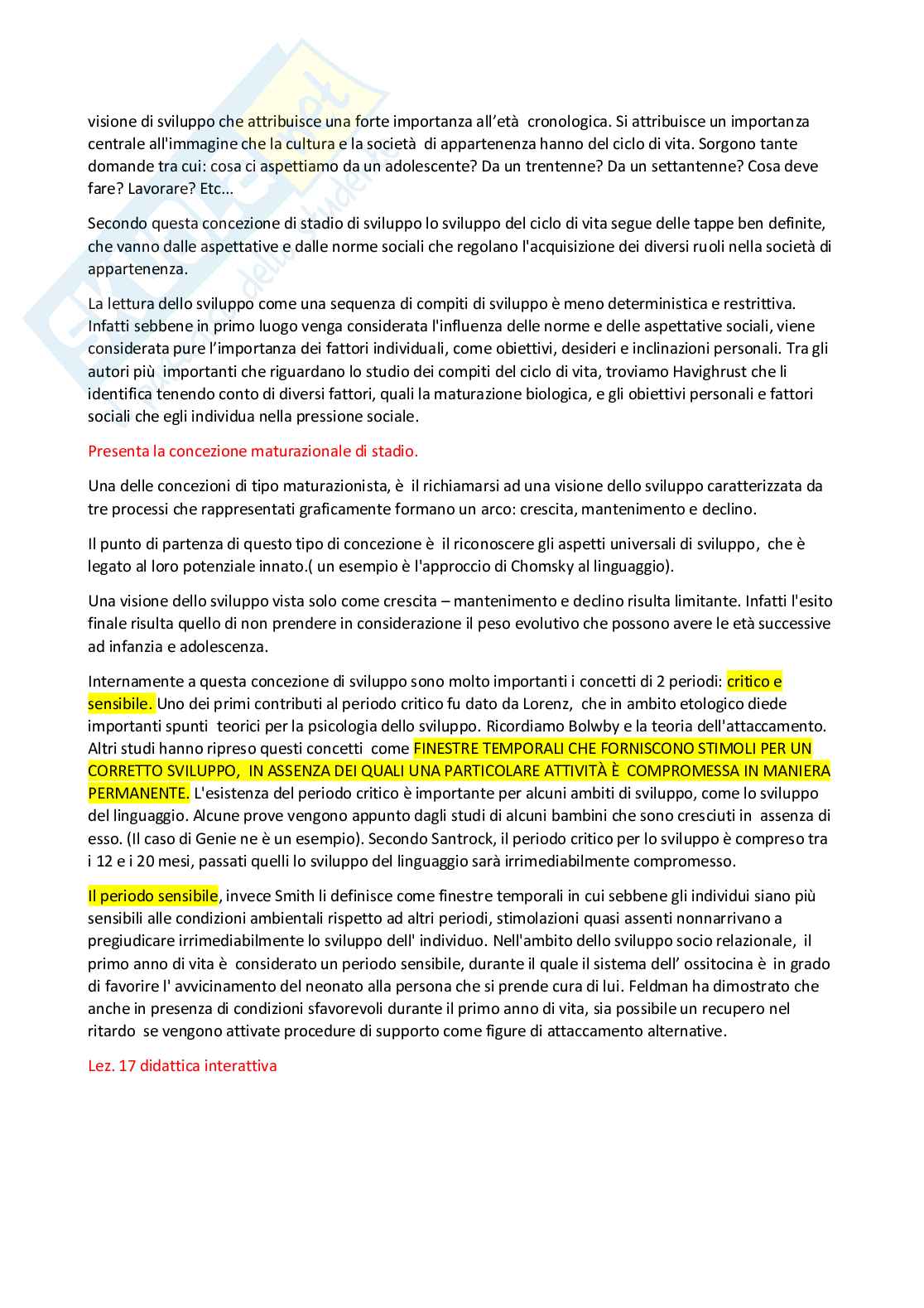 Paniere Psicologia dello sviluppo e psicologia dell'educazione - Risposte aperte (2026) Pag. 36