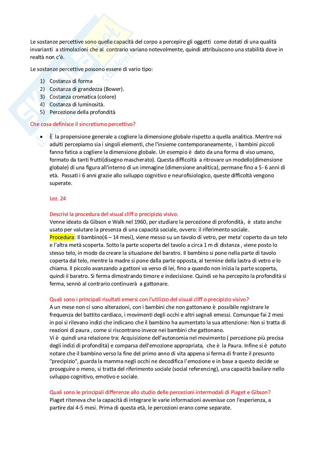 Paniere Psicologia dello sviluppo e psicologia dell'educazione - Risposte aperte (2026) Pag. 46