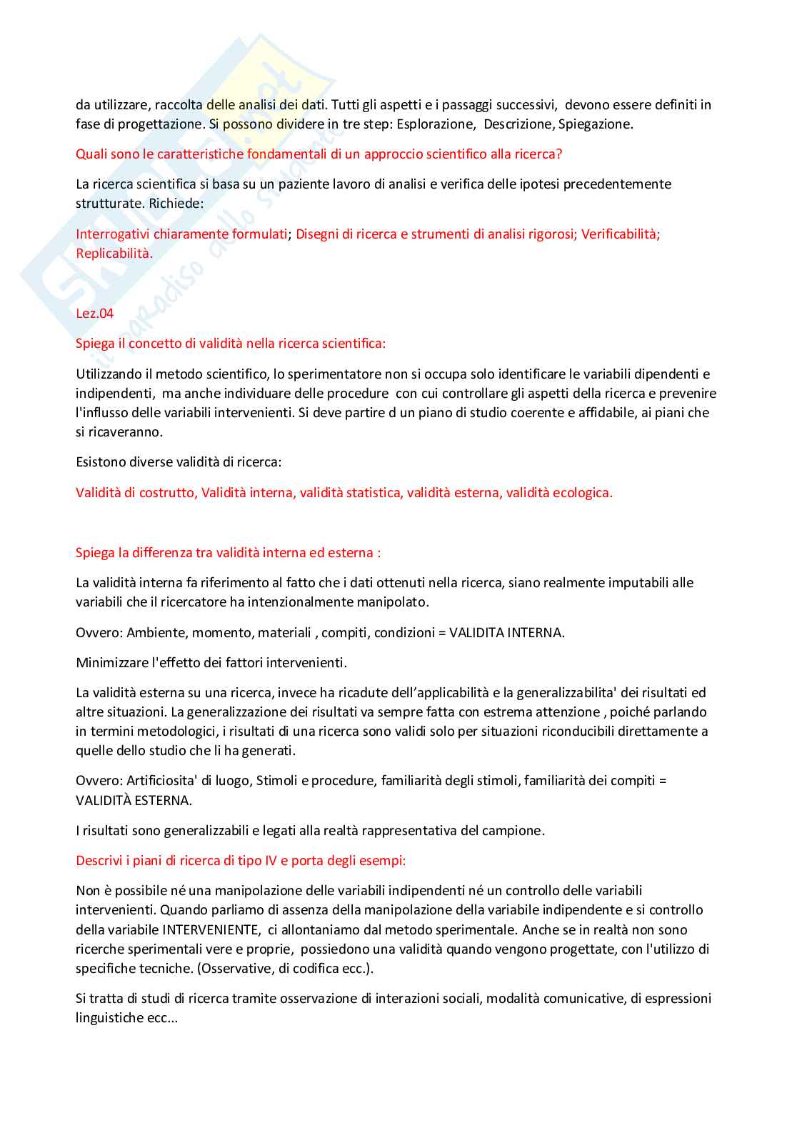 Paniere Psicologia dello sviluppo e psicologia dell'educazione - Risposte aperte (2026) Pag. 6