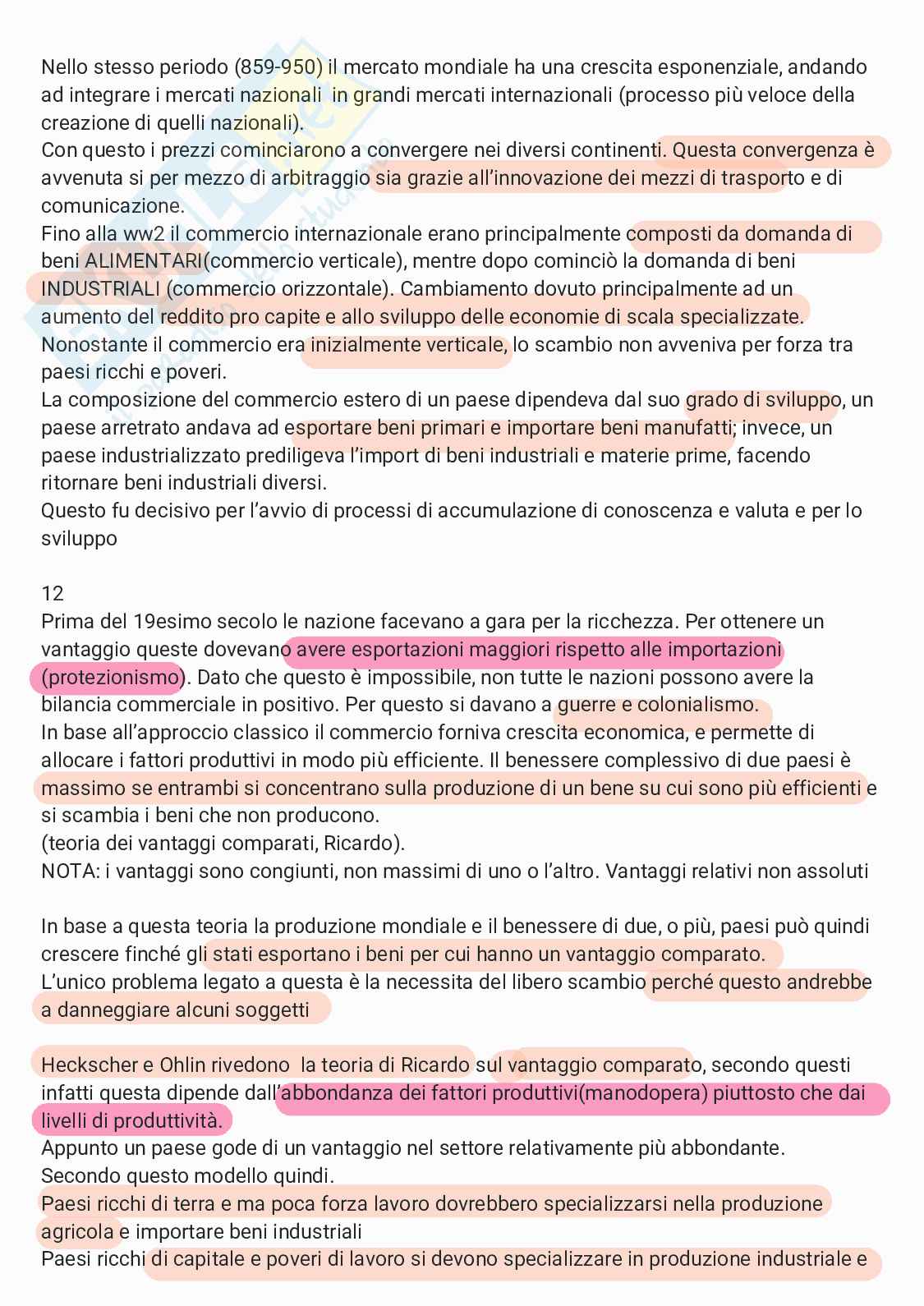 Storia economica - secondo parziale  Pag. 2