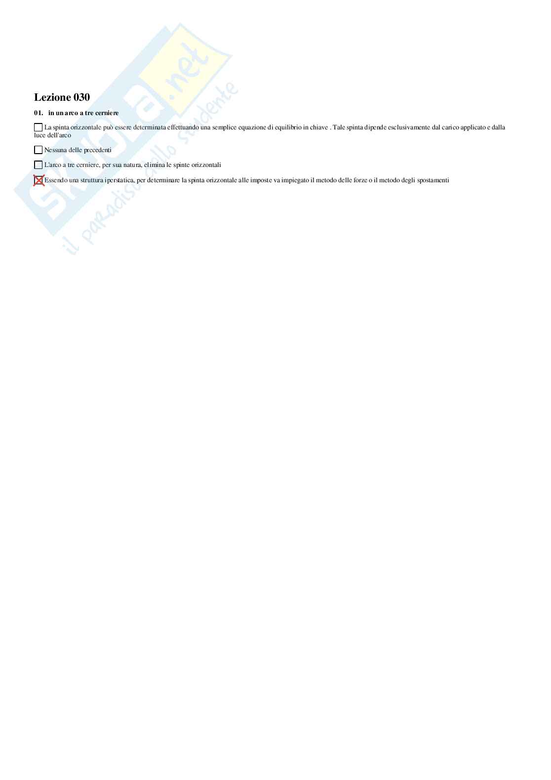 Teoria e progettazione dei ponti - Paniere compilato Pag. 26
