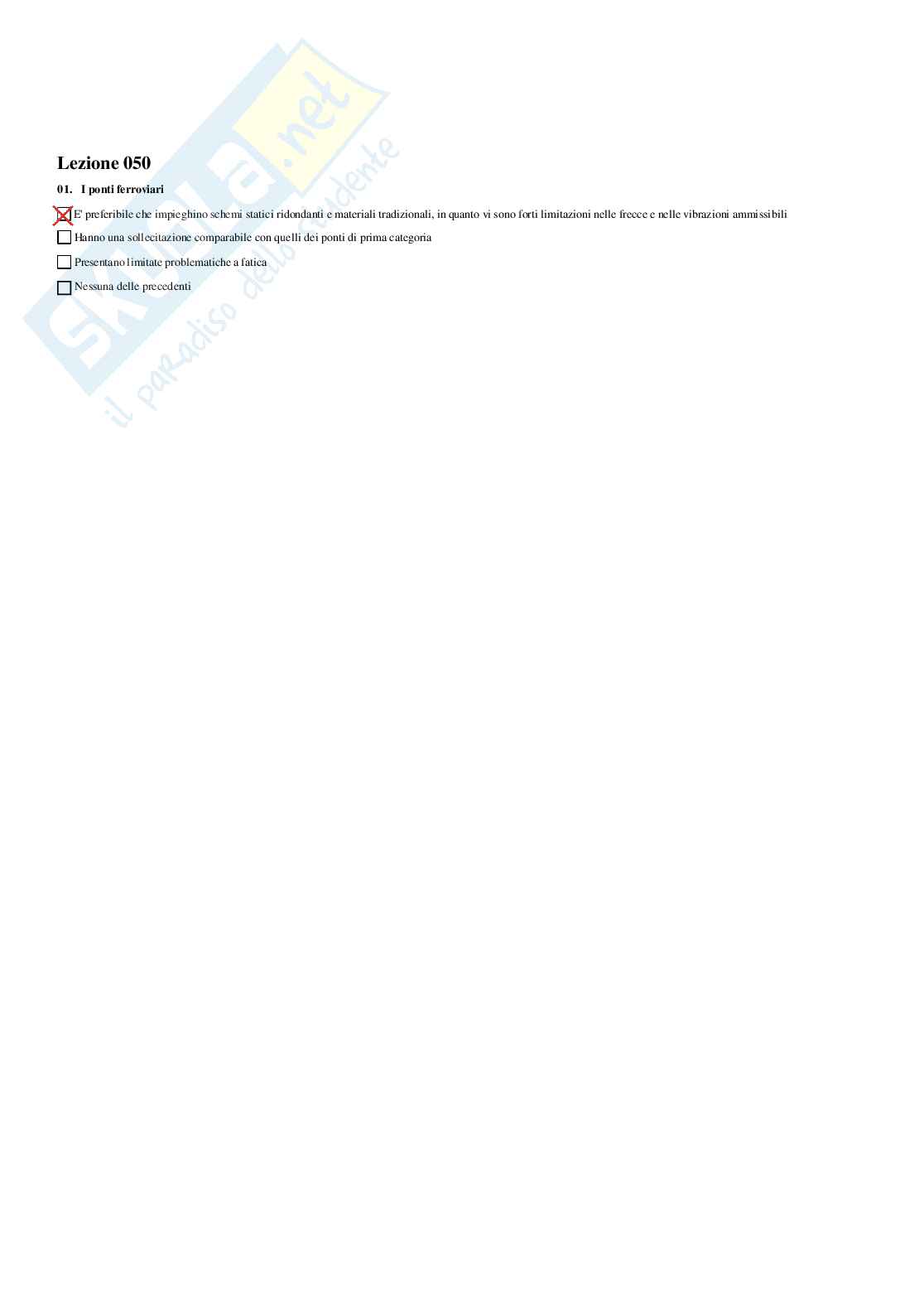 Teoria e progettazione dei ponti - Paniere compilato Pag. 36