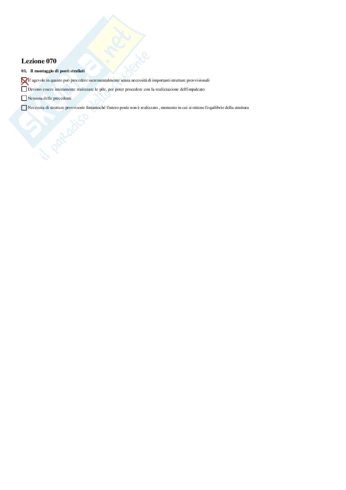 Teoria e progettazione dei ponti - Paniere compilato Pag. 41