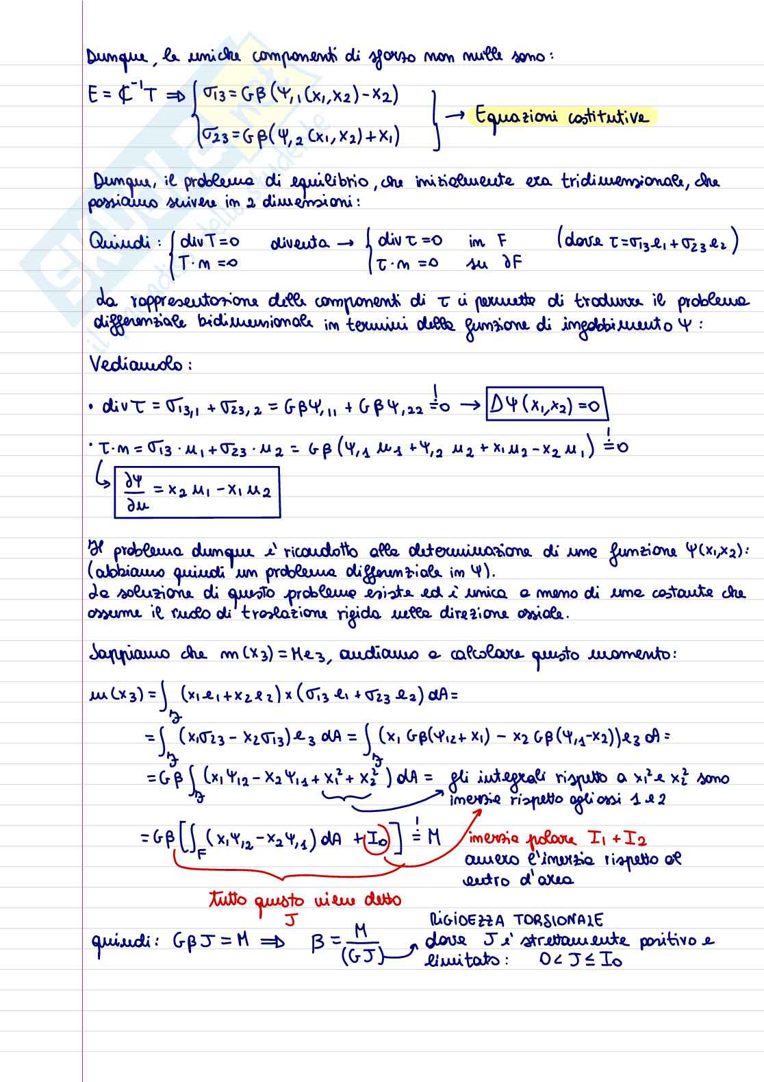 Appunti orale Meccanica dei solidi Pag. 2