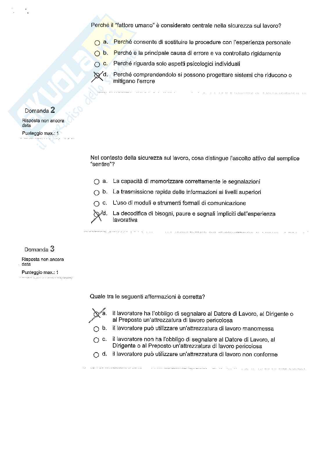 Corso Ecm la sicurezza aziendale in ambito ospedaliero: gestione del rischio, prevenzione e protezione Pag. 1