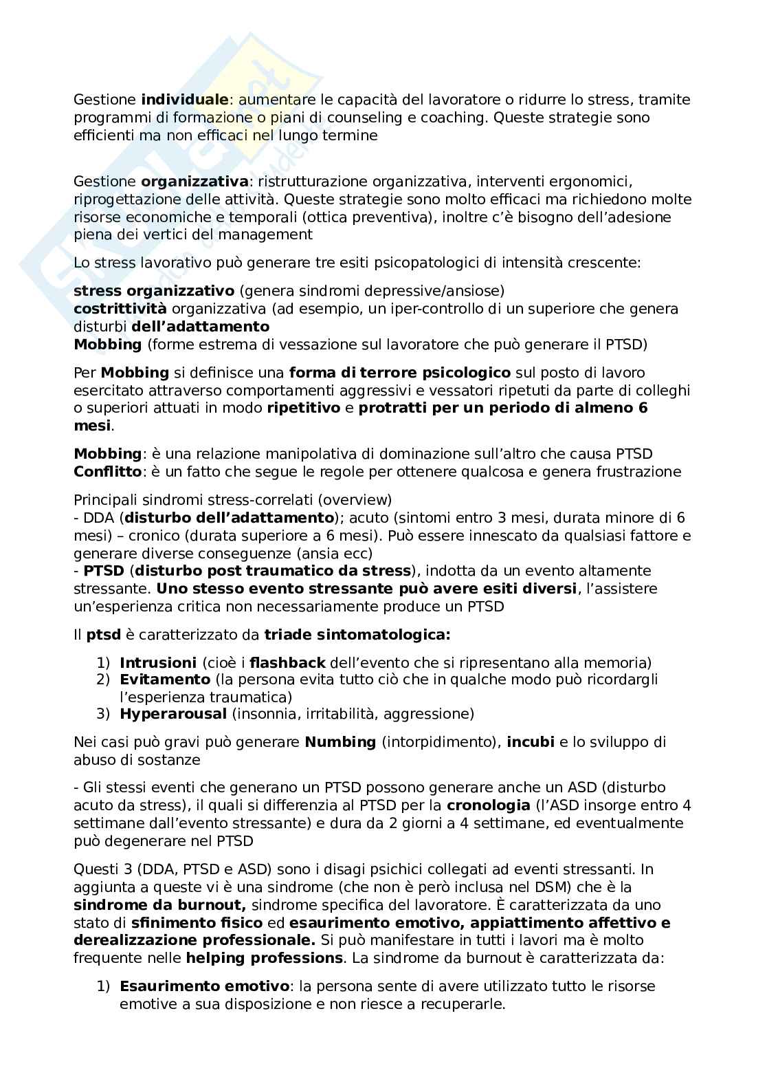 Riassunto Esame Psicodiagnostica - M. Amboni Pag. 2