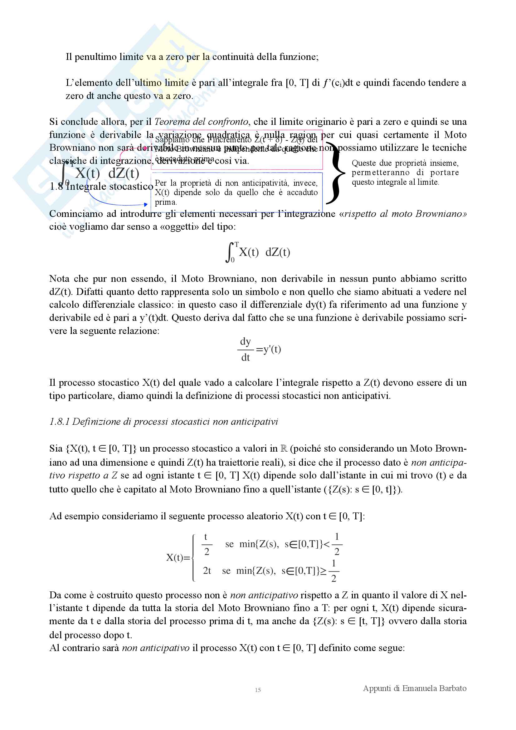 Appunti di Finanza matematica Pag. 16