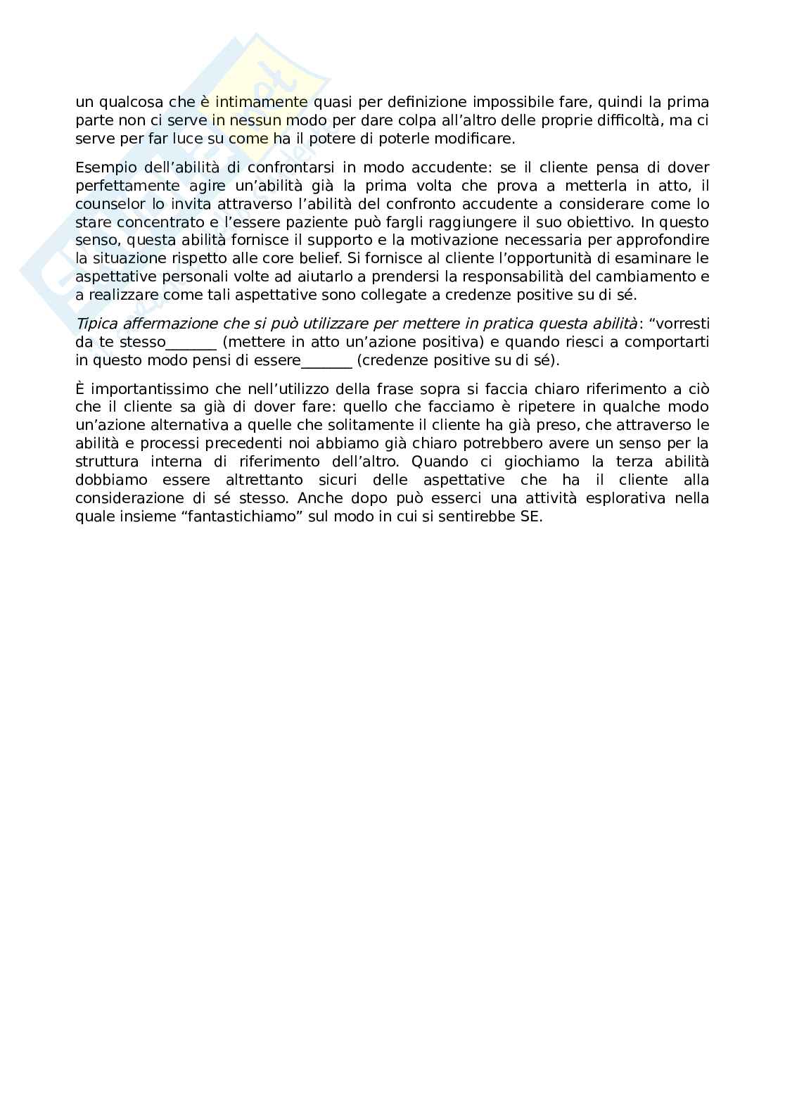 Counseling psicologico clinico Pag. 36