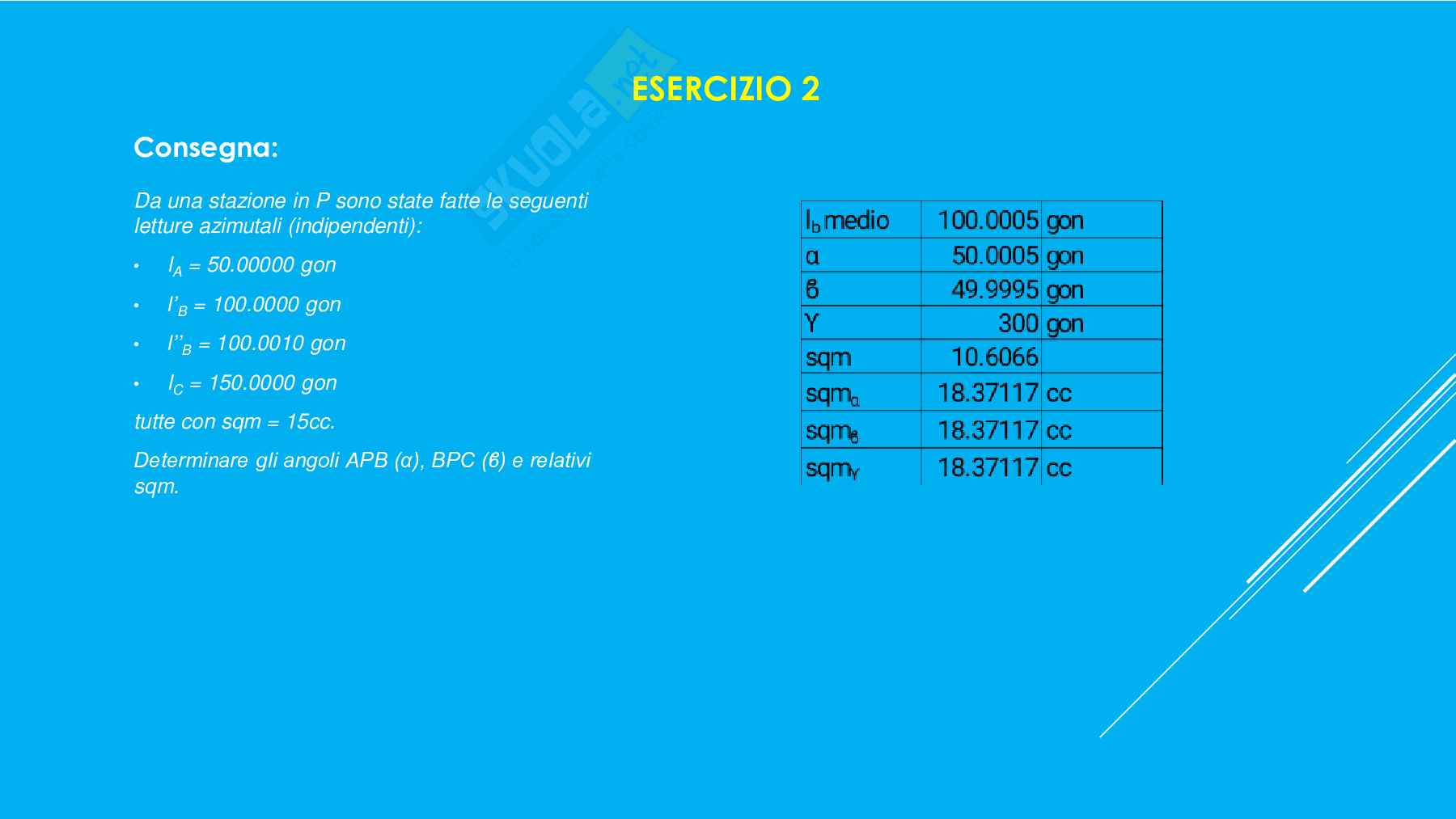 Relazione di Topografia Pag. 36