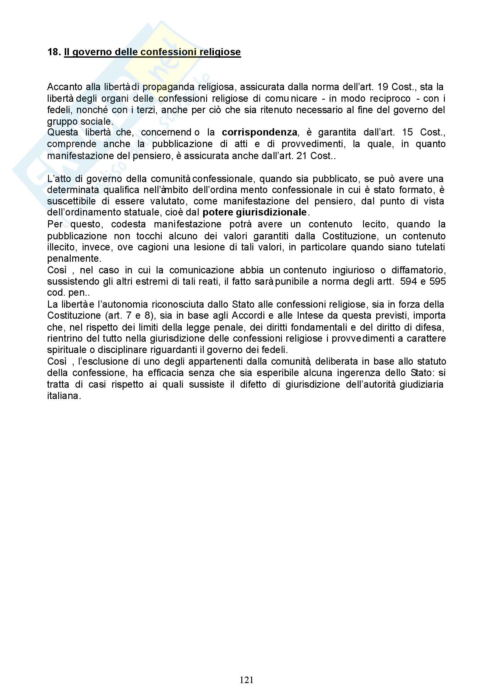 Diritto ecclesiastico - la scienza giuridica Pag. 121