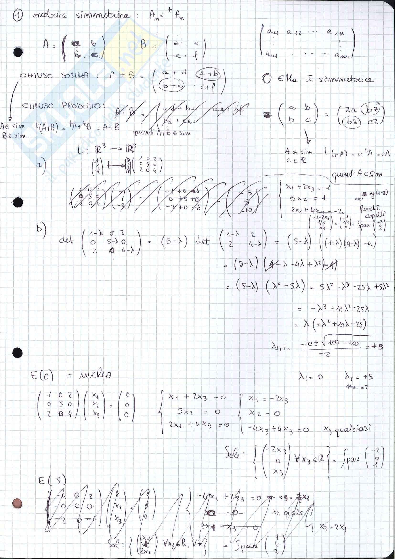 Geometria - seconda parte del programma Pag. 86
