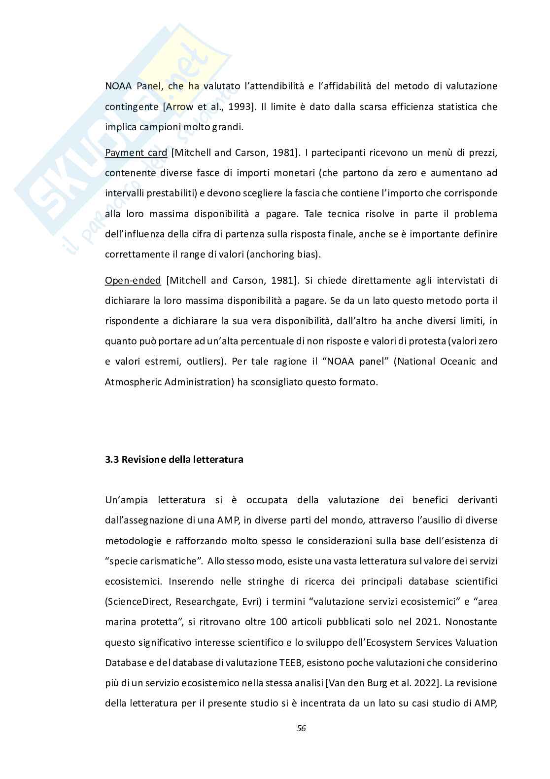 Taranto, capitale del mare urbano: valutazione servizi ecosistemici area marina protetta Mar Piccolo - Isole Cheradi. Analisi aspetti economici, sociali ed ambientali Pag. 56