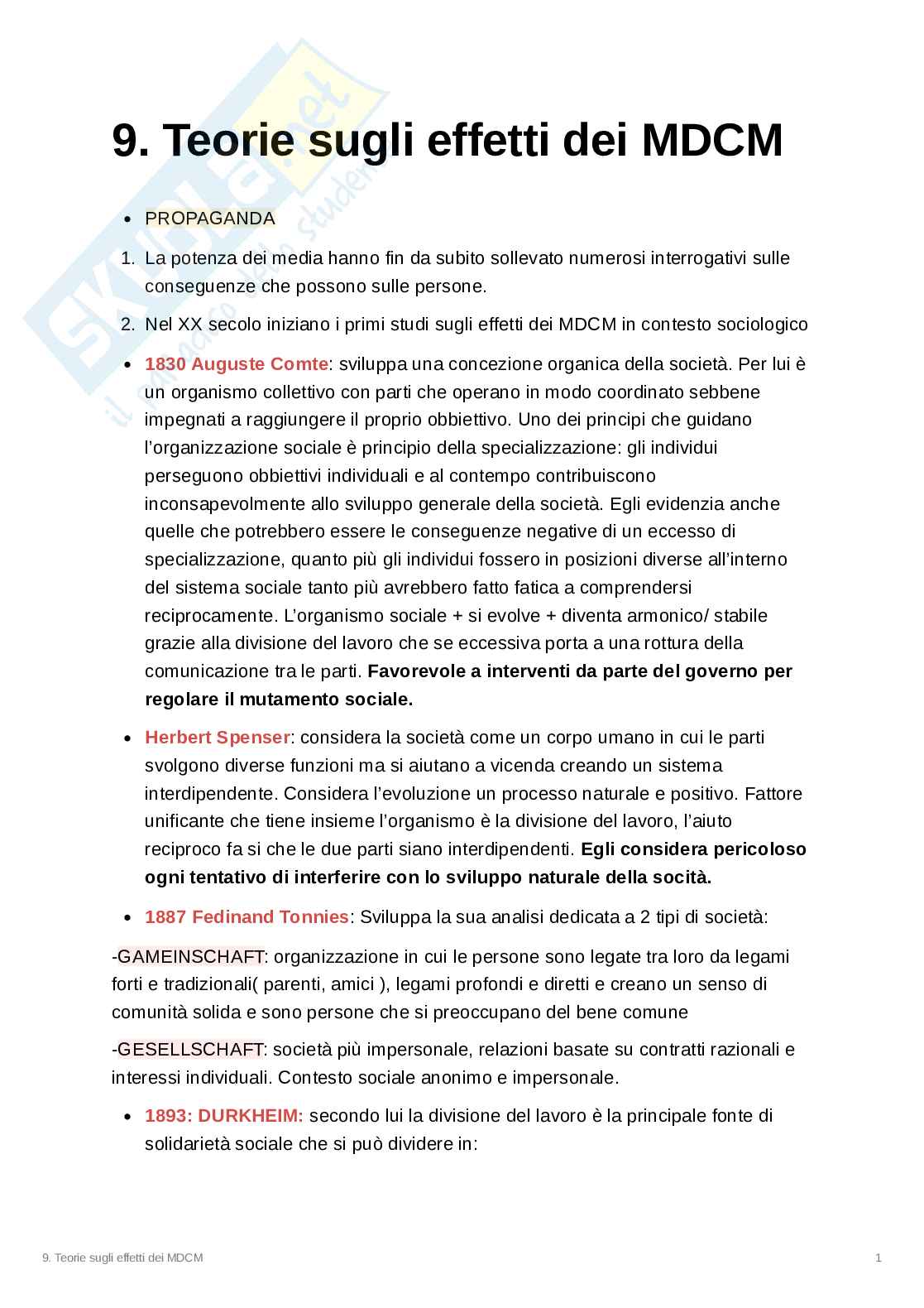 Appunti Teorie e tecniche della comunicazione di massa  Pag. 26