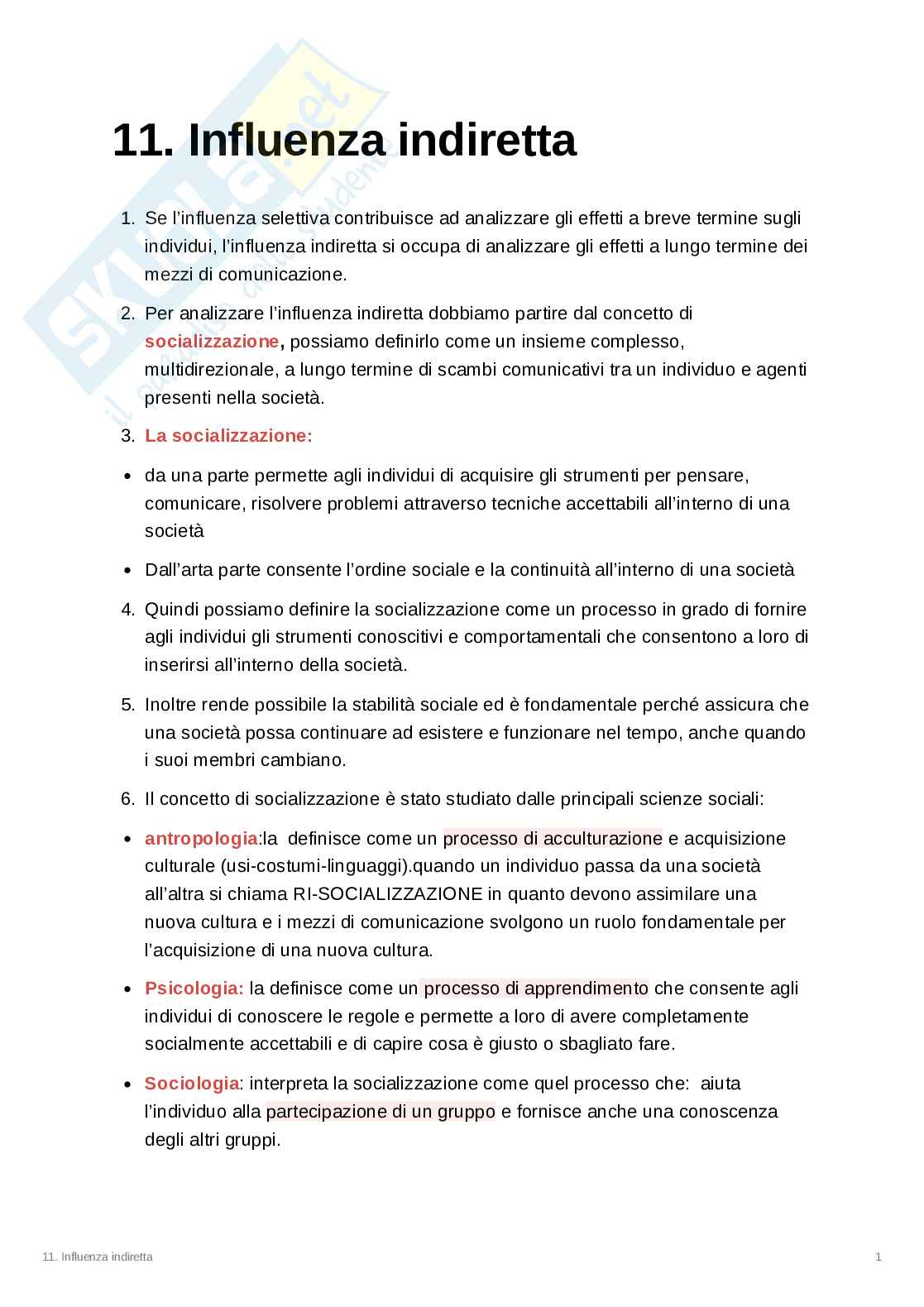 Appunti Teorie e tecniche della comunicazione di massa  Pag. 31