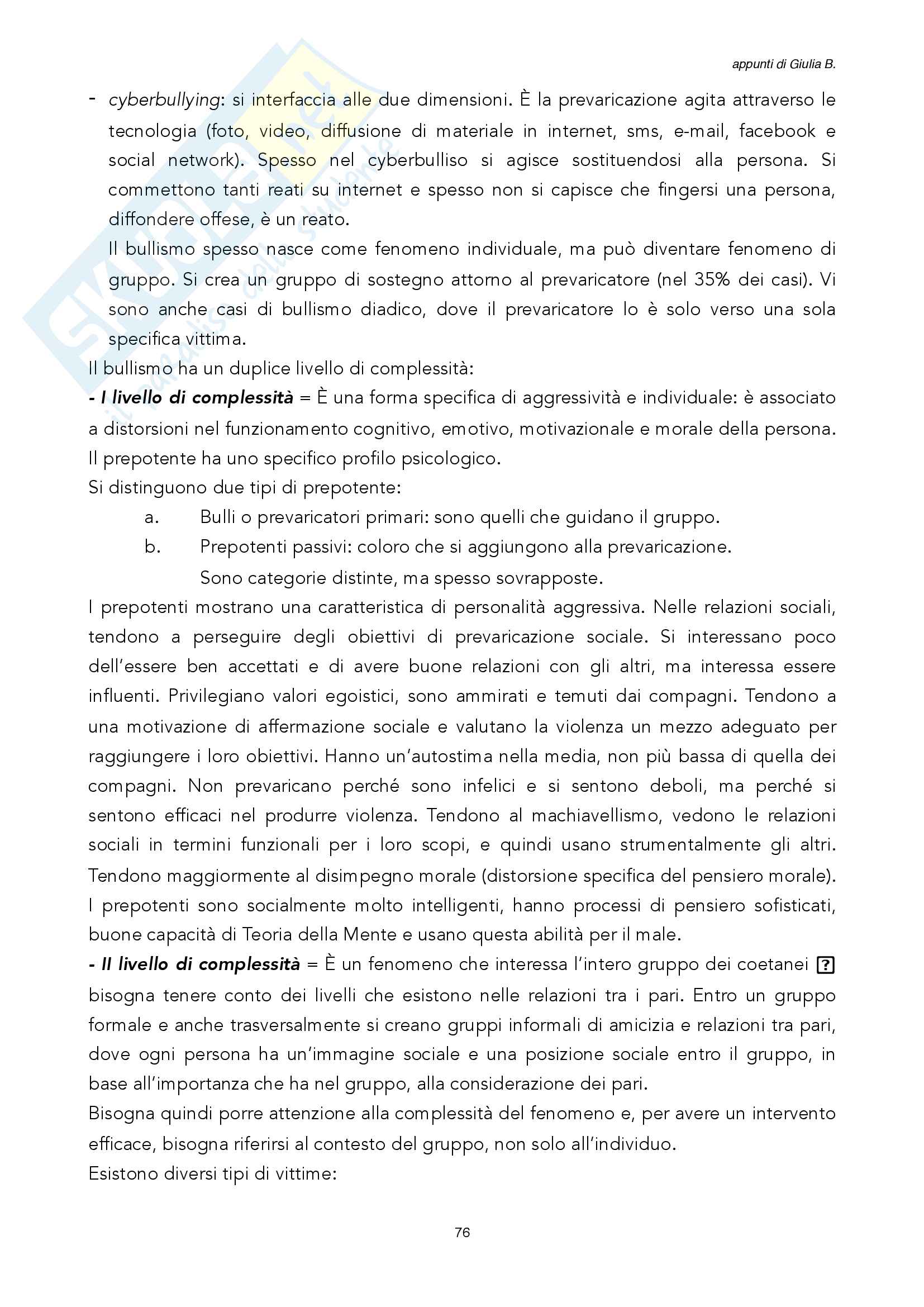 Appunti di Psicologia dello sviluppo Pag. 76