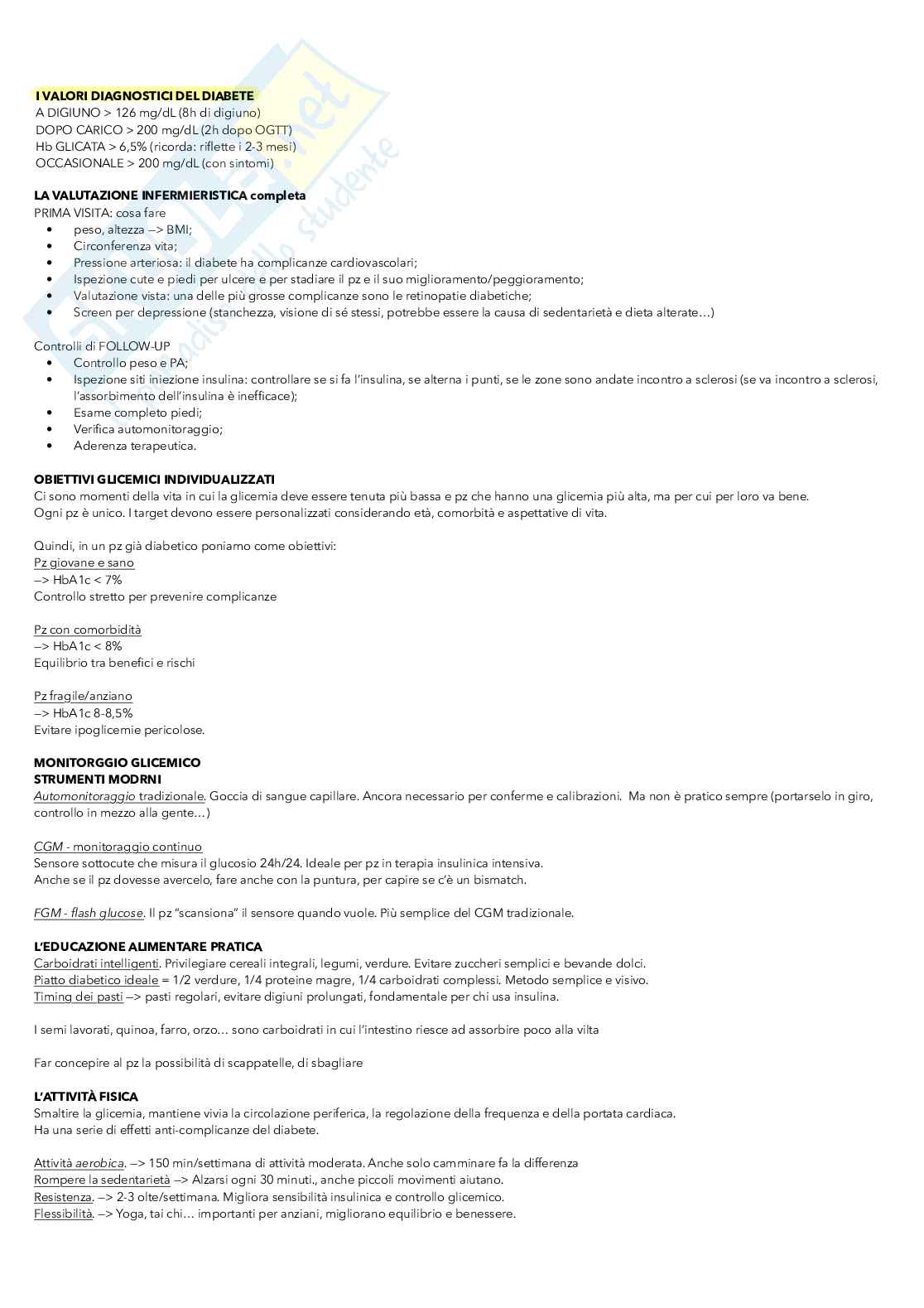 Medicina interna 1 - Diabete Pag. 2