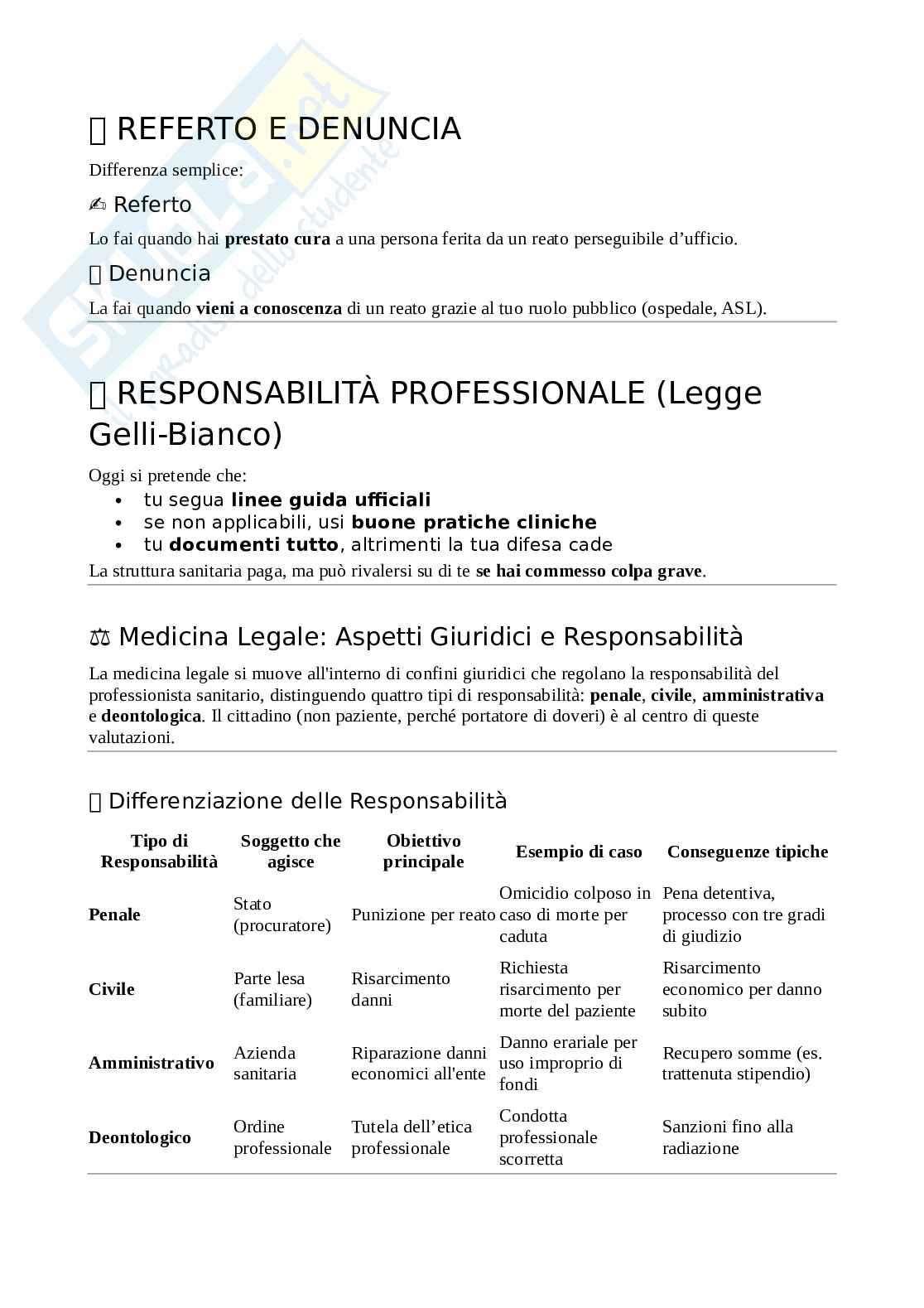 Medicina legale Pag. 6