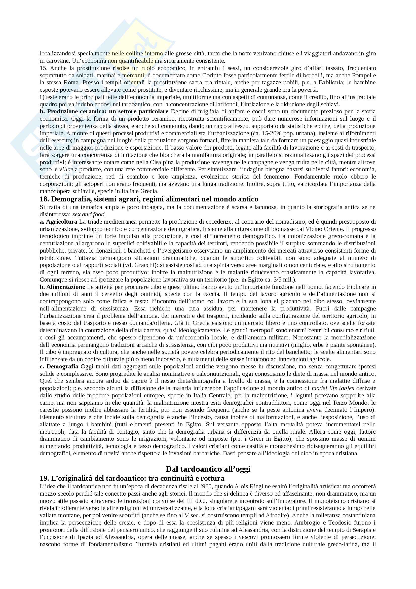 Storia economica e sociale del mondo antico Pag. 6
