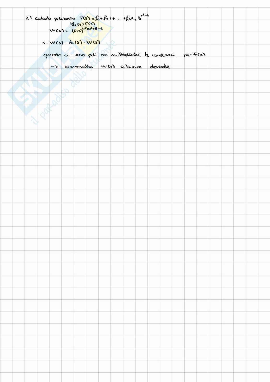 Controlli automatici 1  Pag. 26