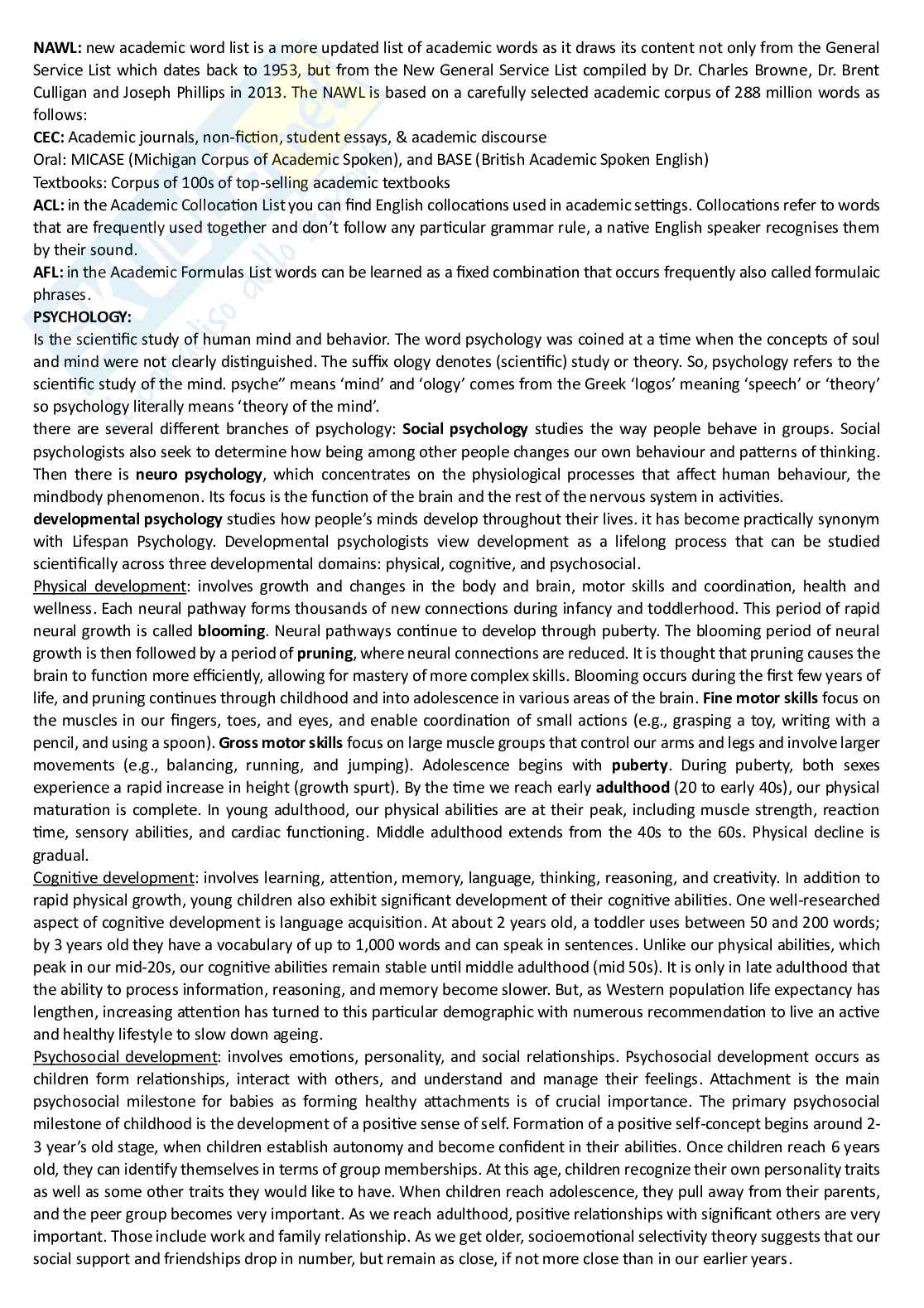 Discorso per esame orale in Lingua inglese Pag. 6