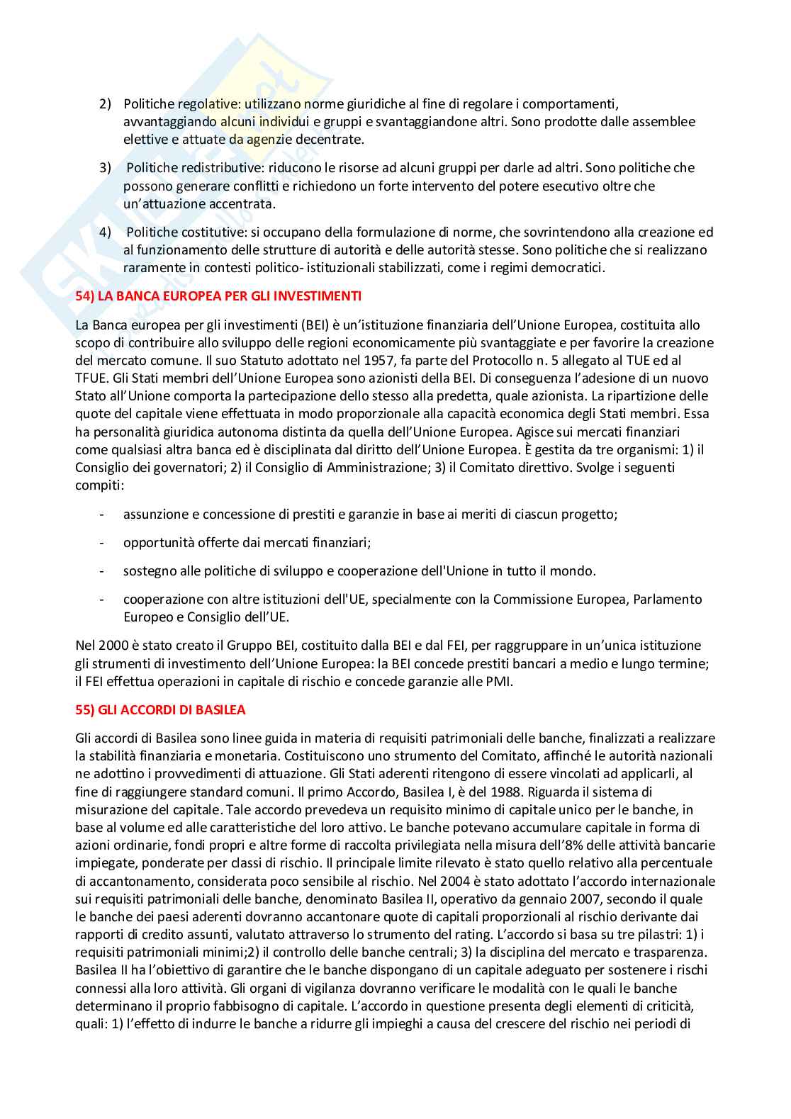 Paniere di diritto dell'economia - risposte aperte Pag. 26