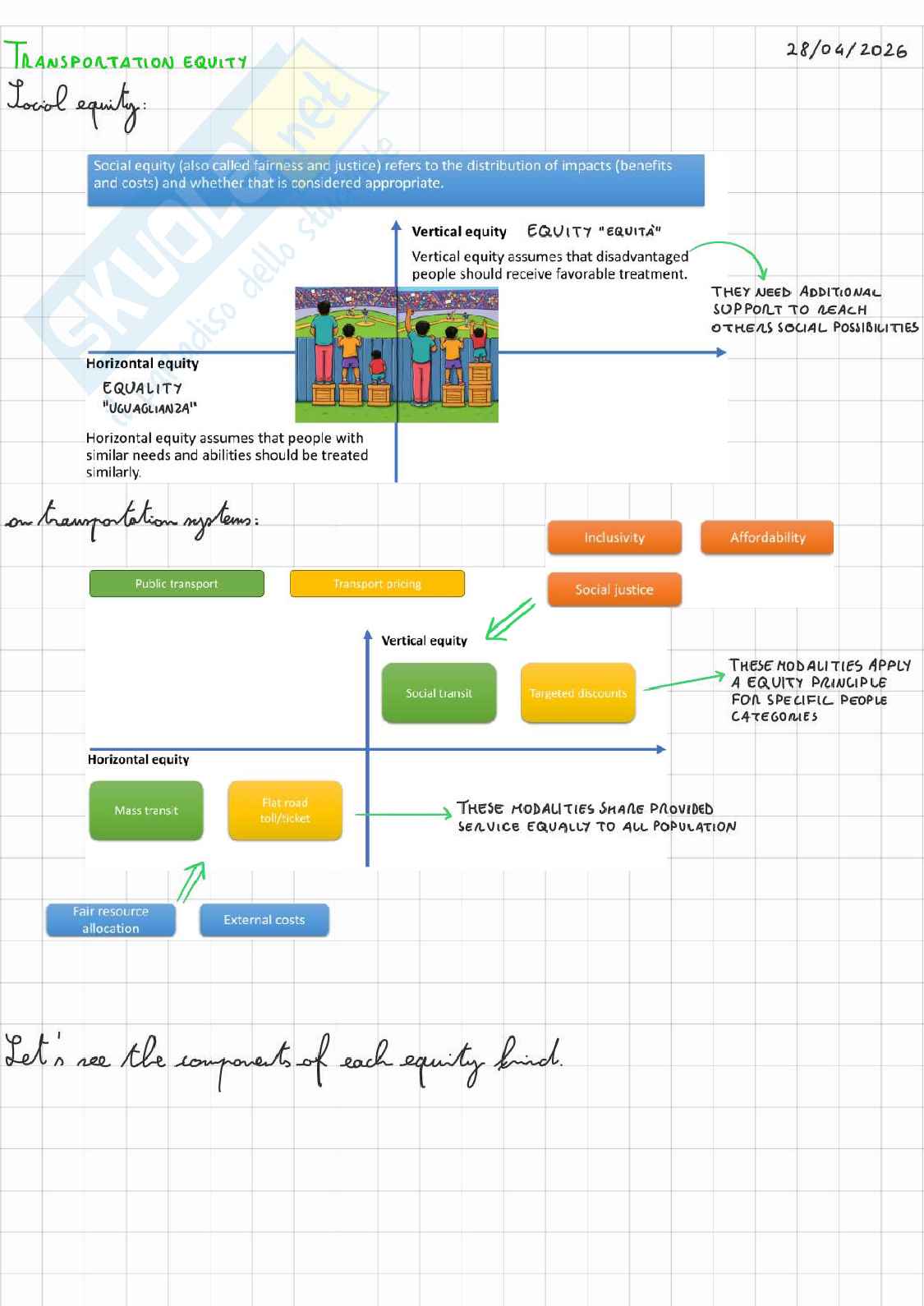 Sustainable mobility (intero corso per Environmental engineering) Pag. 46