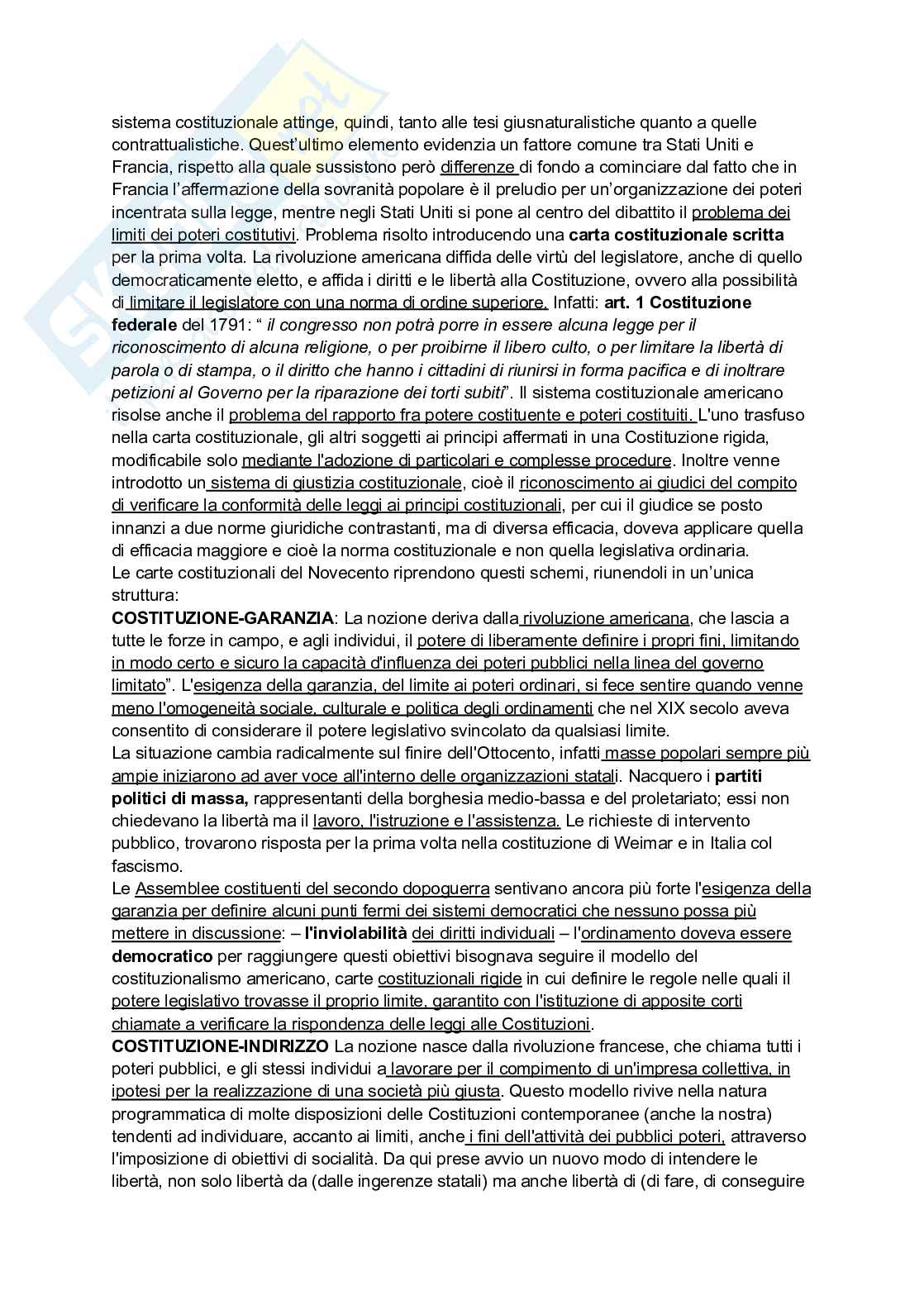 Riassunto esame Diritto costituzionale, Prof. Pedrini Federico, libro consigliato Diritto costituzionale, Vignudelli Pag. 26