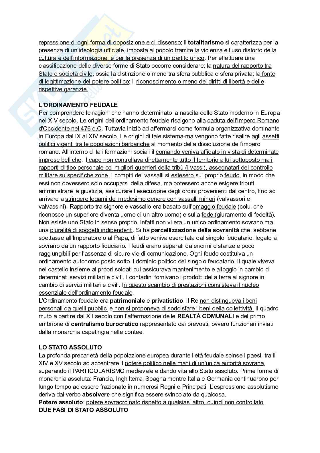 Riassunto esame Diritto costituzionale, Prof. Pedrini Federico, libro consigliato Diritto costituzionale, Vignudelli Pag. 31