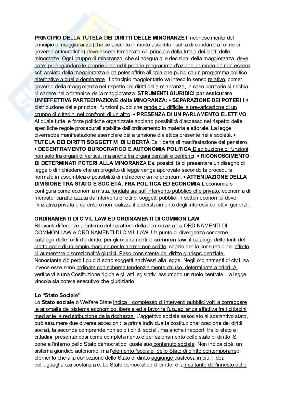Riassunto esame Diritto costituzionale, Prof. Pedrini Federico, libro consigliato Diritto costituzionale, Vignudelli Pag. 36