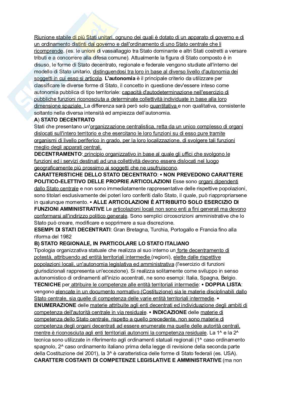 Riassunto esame Diritto costituzionale, Prof. Pedrini Federico, libro consigliato Diritto costituzionale, Vignudelli Pag. 41