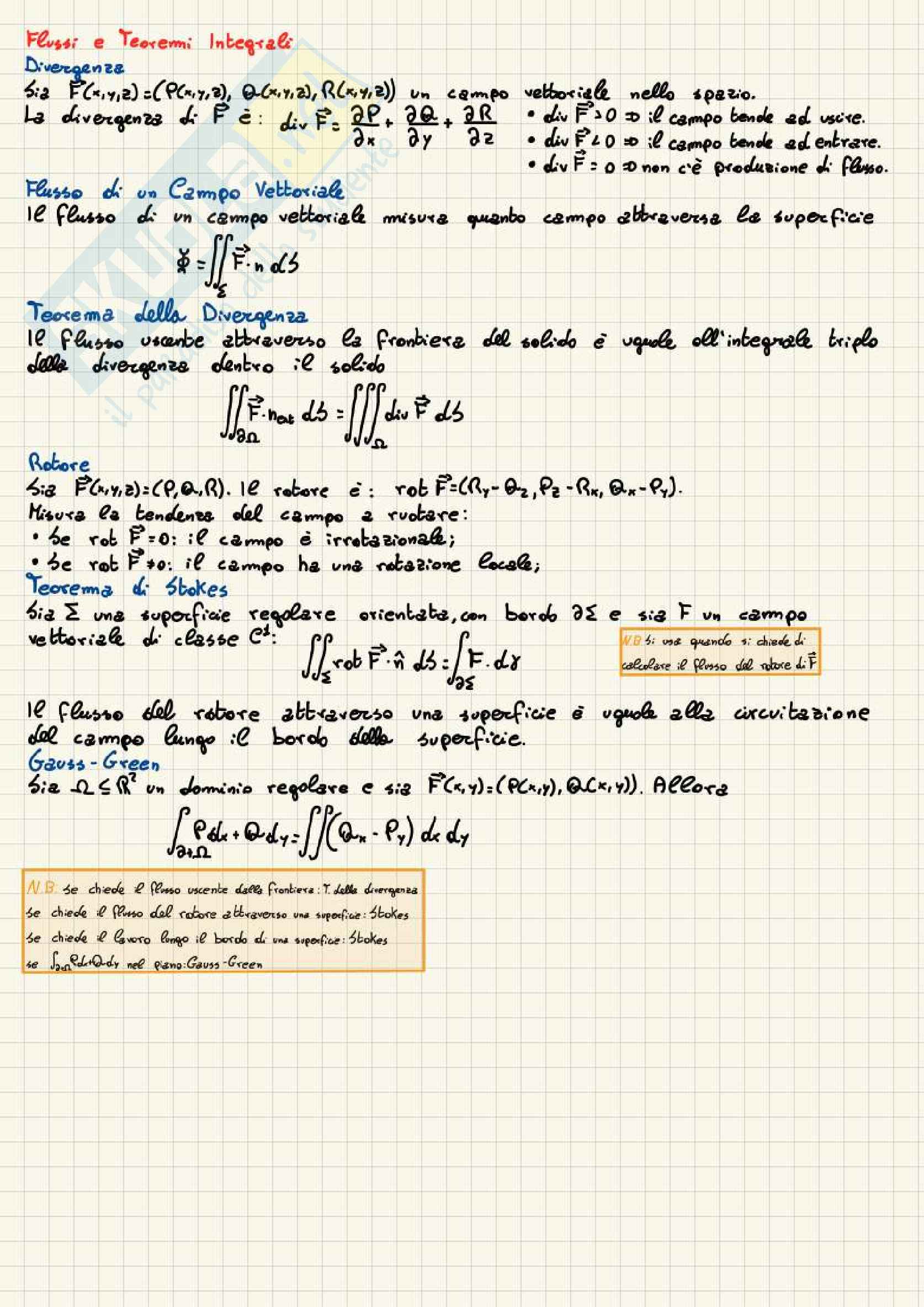 Appunti per lo svolgimento esame scritto Analisi matematica 2 Pag. 16