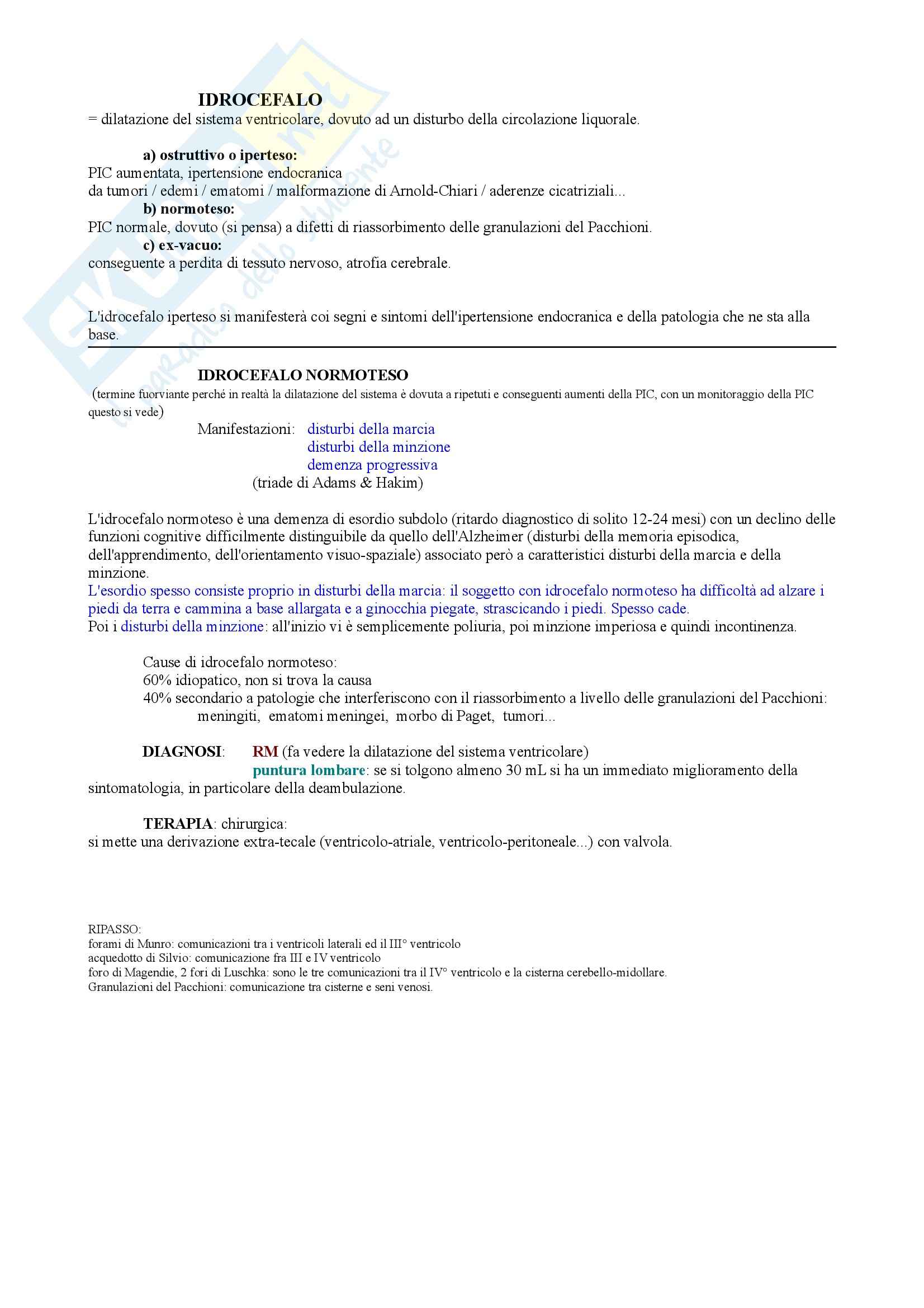 Idrocefalo Pag. 1
