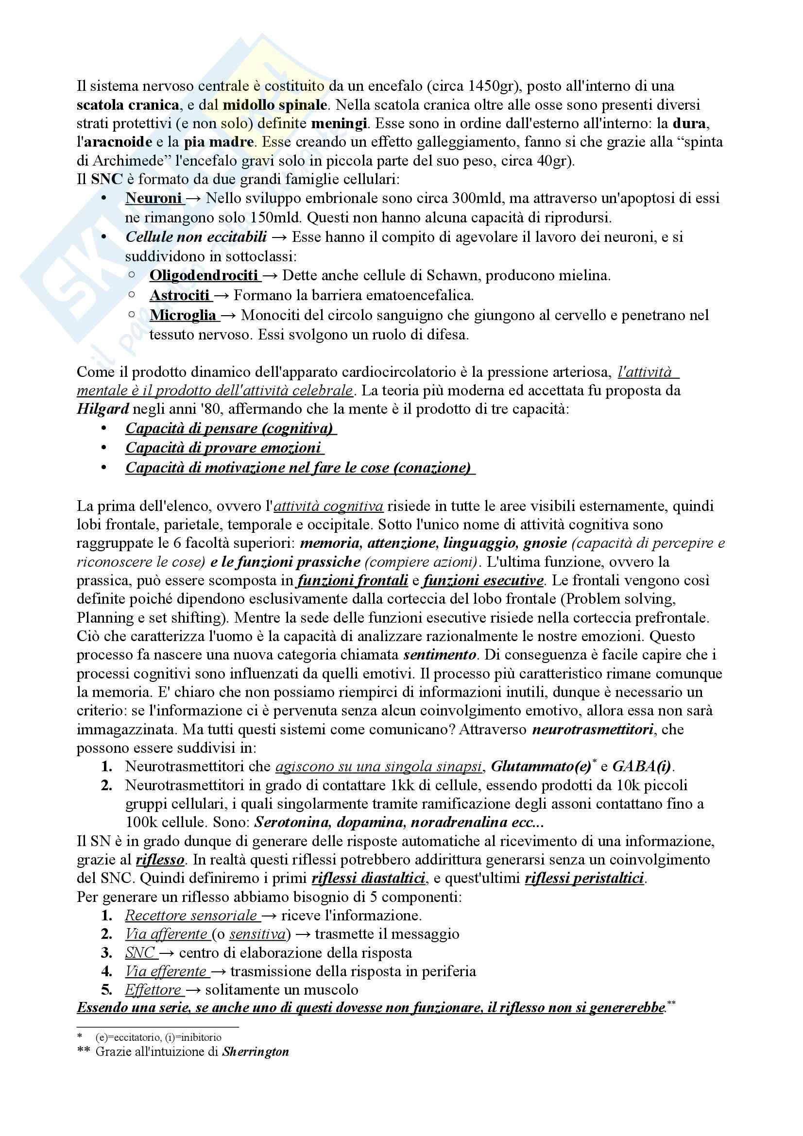 Fisiologia II - Appunti Pag. 2