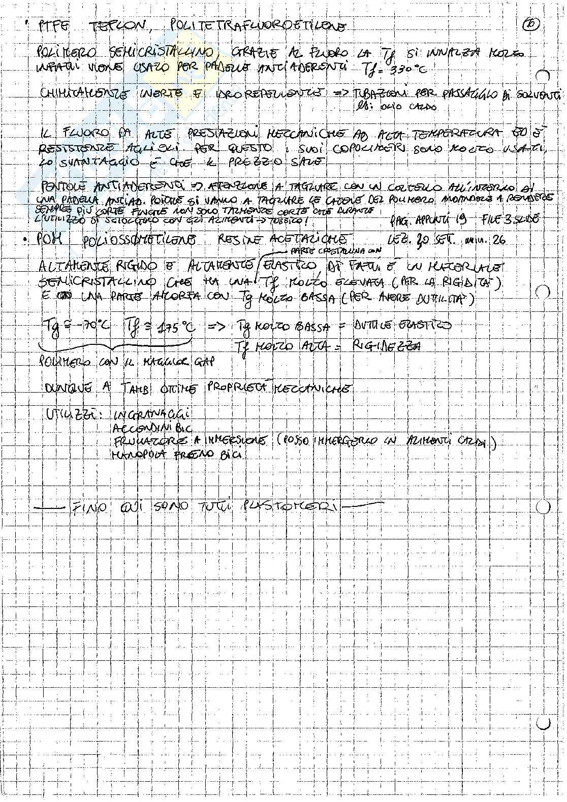 Polimeri e compositi Pag. 6