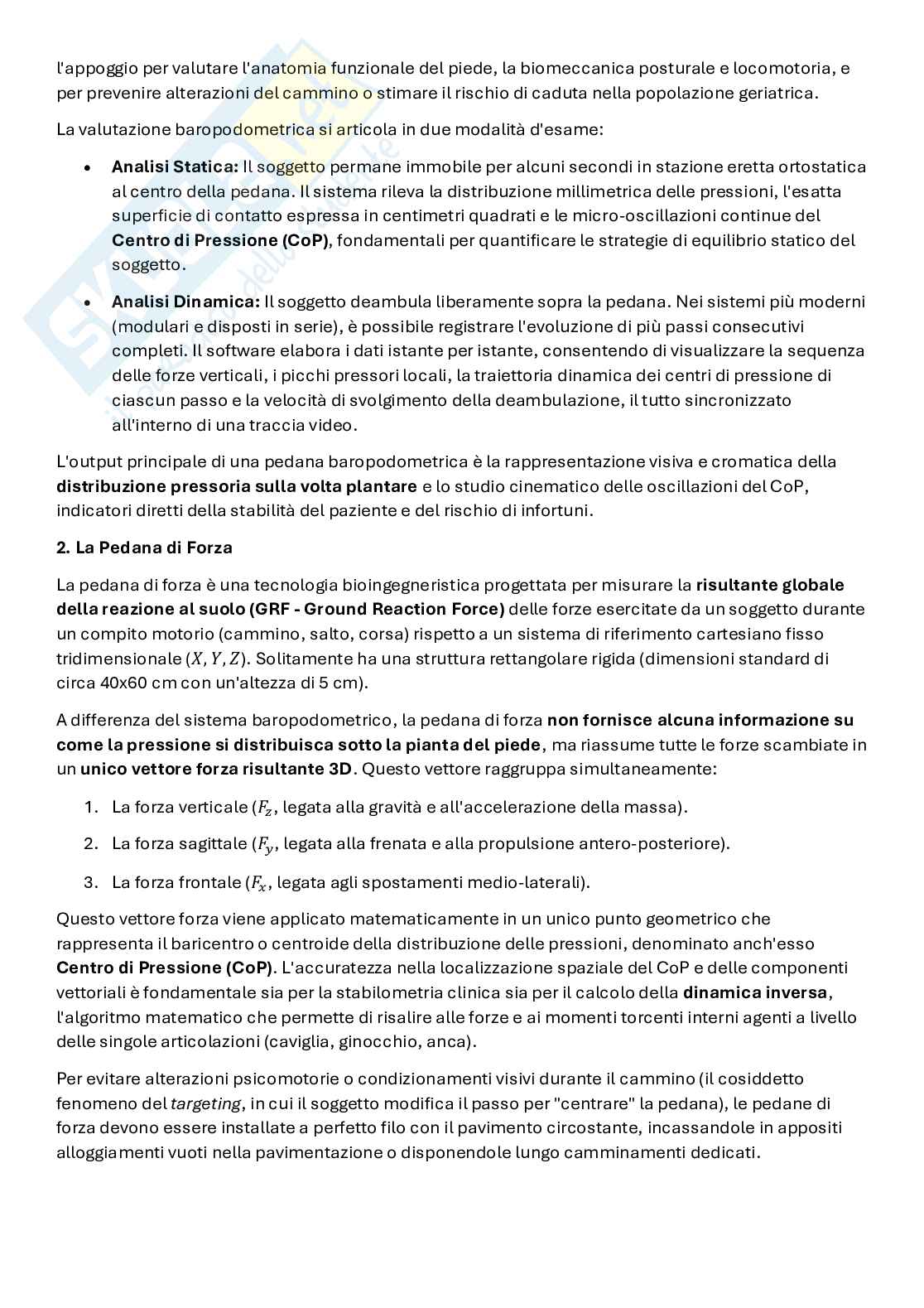 Analisi del movimento umano Pag. 21