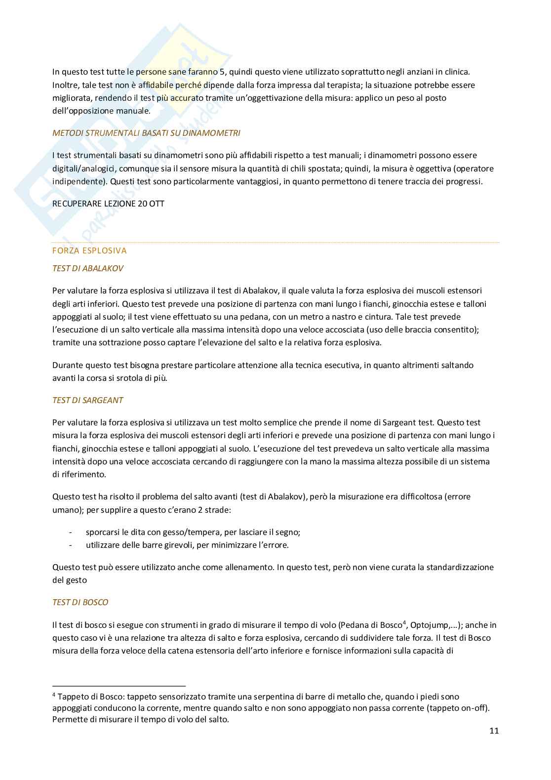 Valutazione funzionale Pag. 11