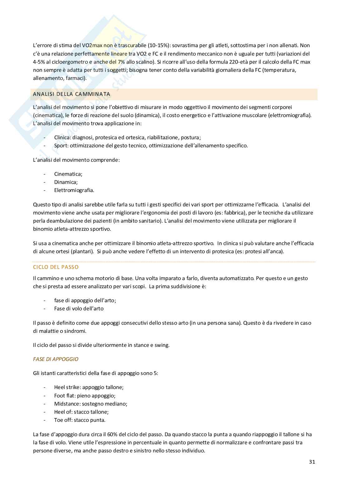 Valutazione funzionale Pag. 31