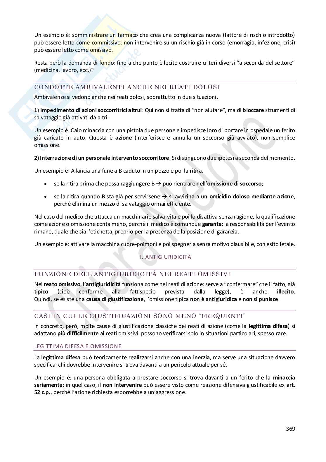 Riassunto esame Diritto penale , Prof. Castaldo Andrea, libro consigliato Diritto penale - parte generale, IX ed.a pag. 581 a 610, da pag. 619 a 667, da pag. 689 a 695, da pag. 735 a 768, Fiandaca, Musco Pag. 46