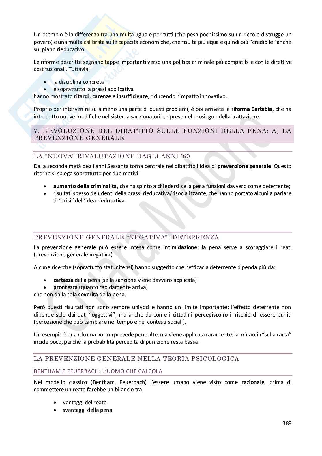 Riassunto esame Diritto penale , Prof. Castaldo Andrea, libro consigliato Diritto penale - parte generale, IX ed.a pag. 581 a 610, da pag. 619 a 667, da pag. 689 a 695, da pag. 735 a 768, Fiandaca, Musco Pag. 66