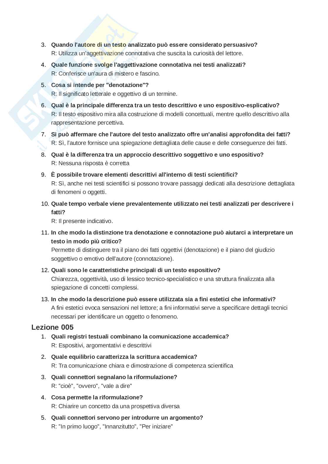 Appunti esame Laboratorio di scrittura Pag. 2