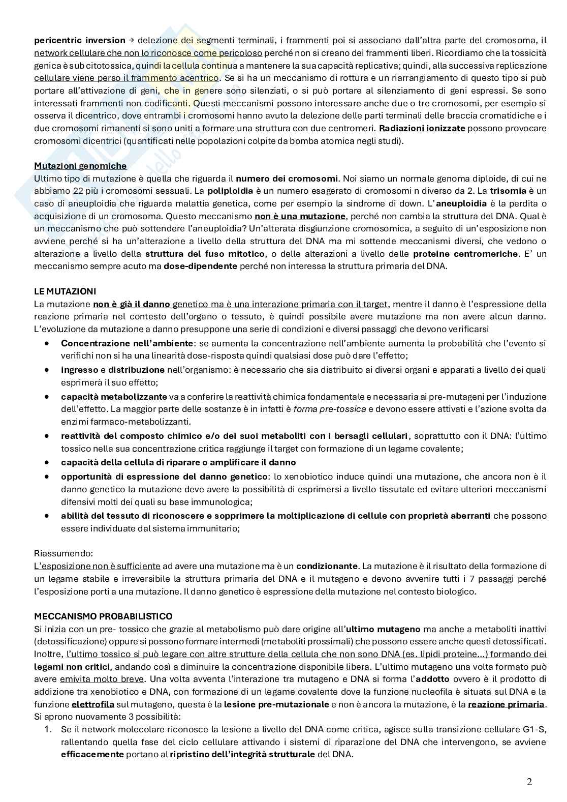 Tossicologia - prima parte Pag. 2