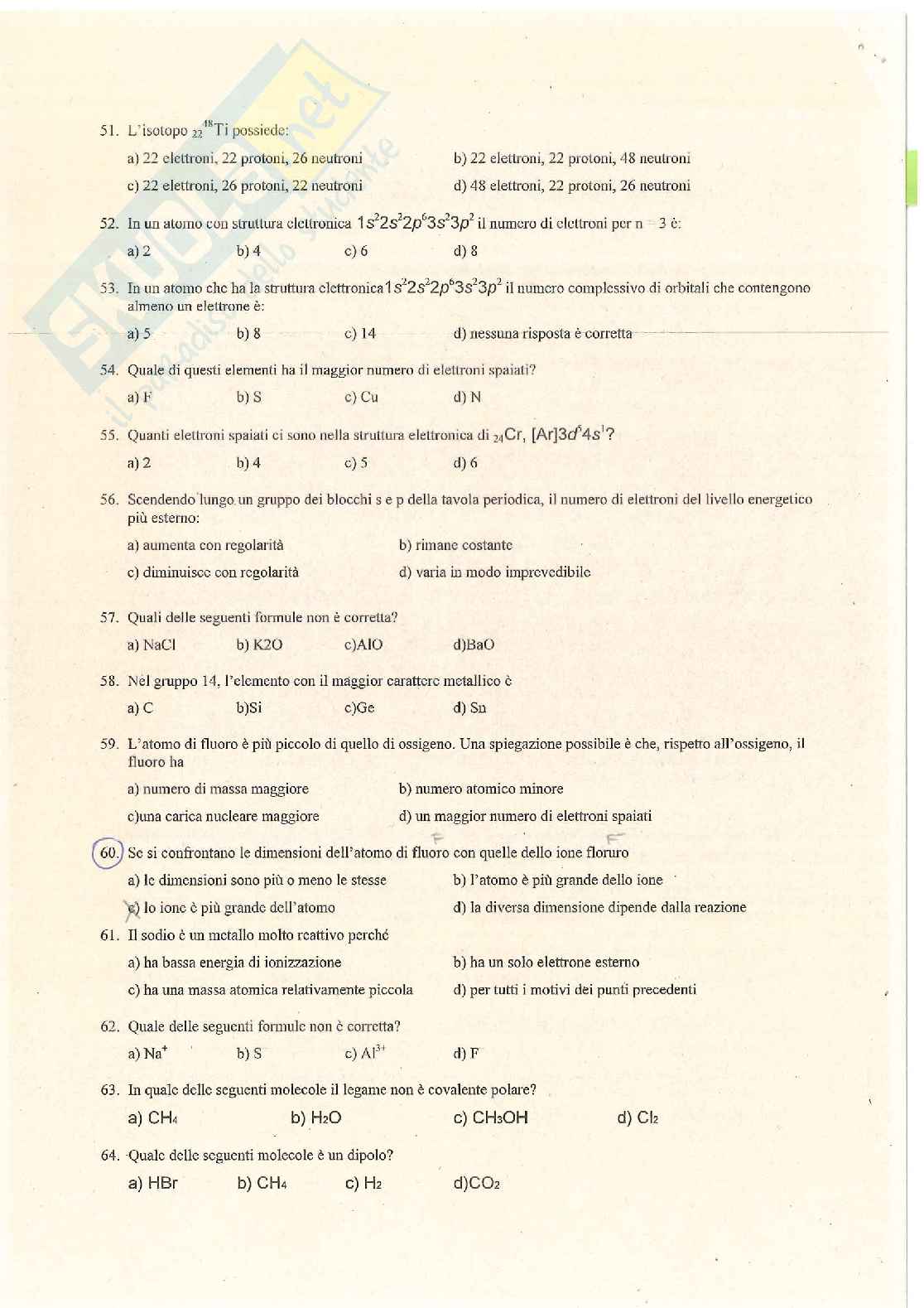 Schemi e formulario di Chimica Pag. 56