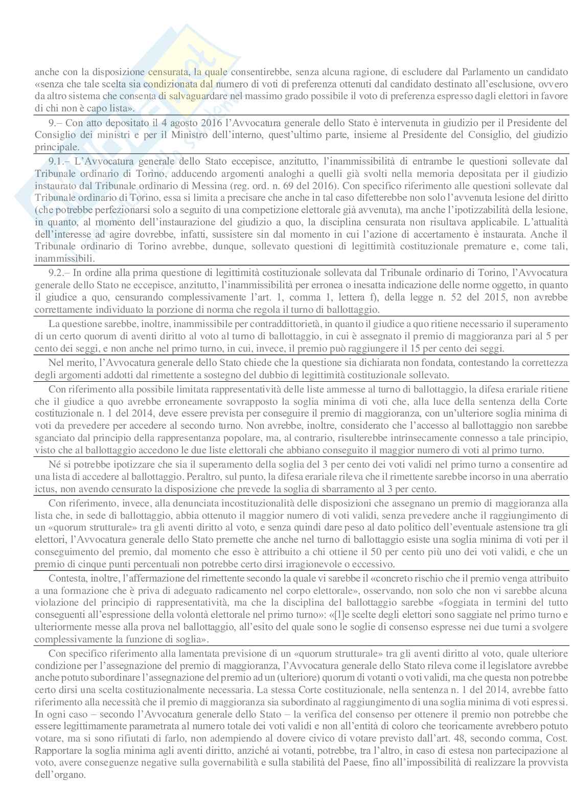 Paniere completo con risposte aperte e chiuse di diritto costituzionale Pag. 76