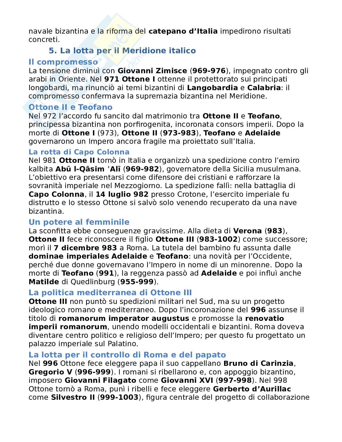 Riassunto esame Storia medievale, Prof. Musarra Antonio, libro consigliato Storia del Mediterraneo medievale, Musarra, Silanos Pag. 56
