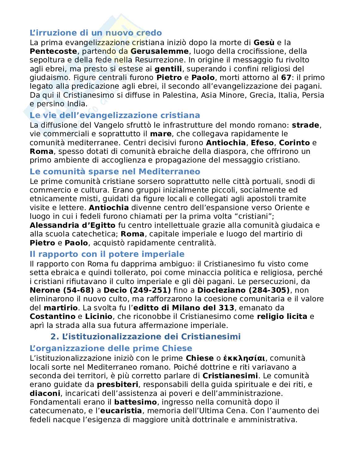 Riassunto esame Storia medievale, Prof. Musarra Antonio, libro consigliato Storia del Mediterraneo medievale, Musarra, Silanos Pag. 6