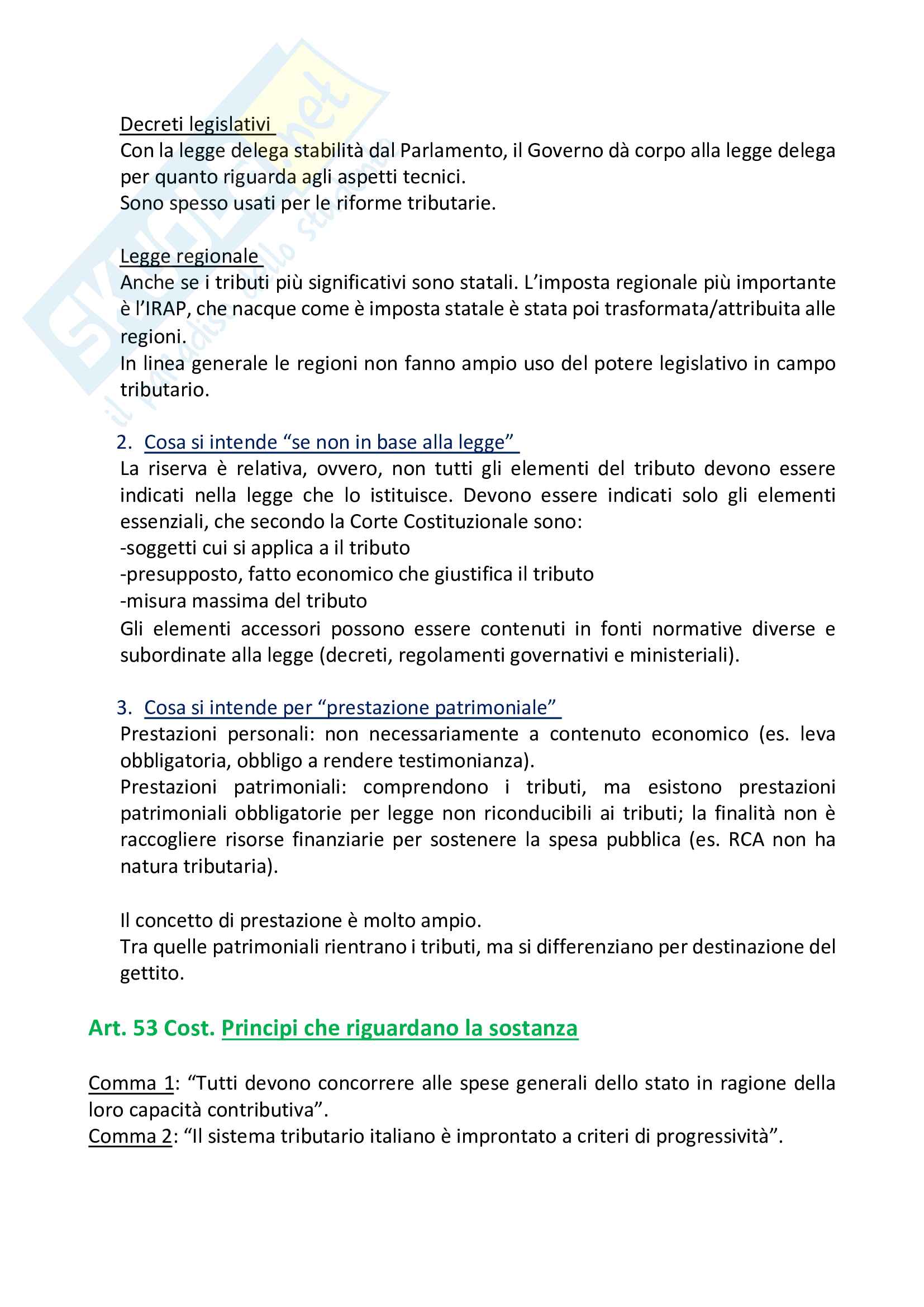 Appunti di Diritto Tributario Pag. 2