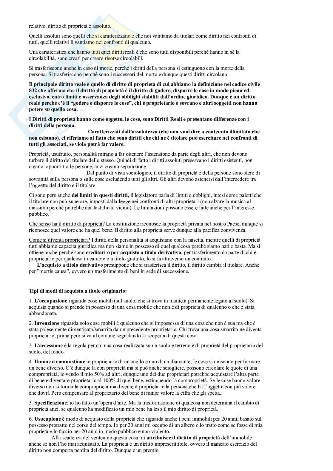 Riassunto esame Lineamenti di diritto privato, Prof. Fici Antonio, libro consigliato Lineamenti di diritto privato, Gabrielli Pag. 6