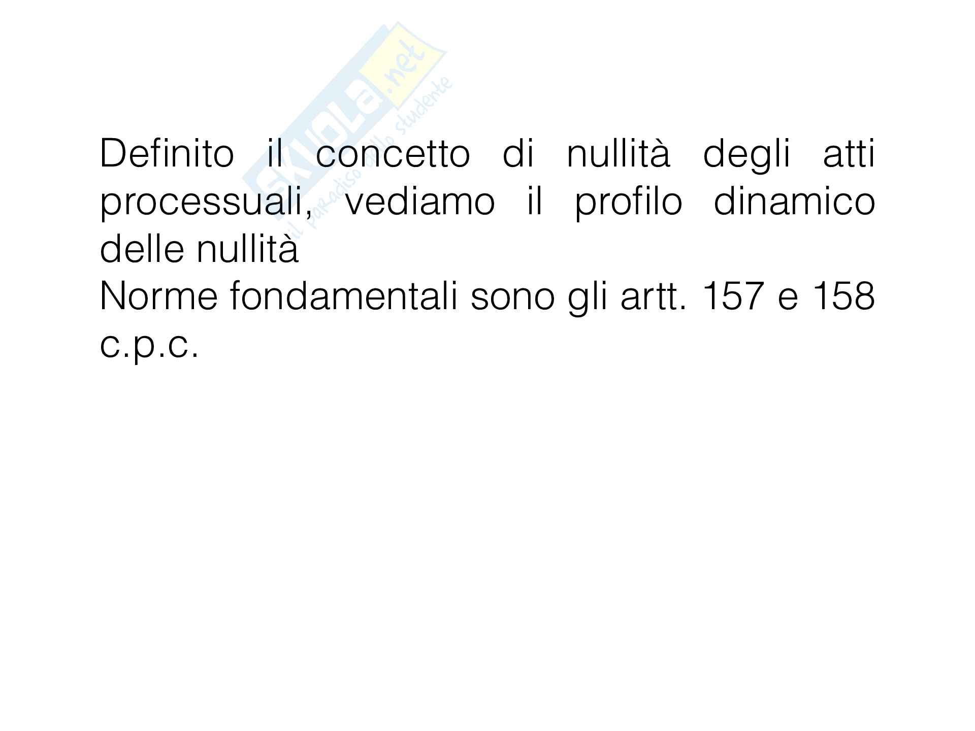 Nullità formali e sostanziali  Pag. 31